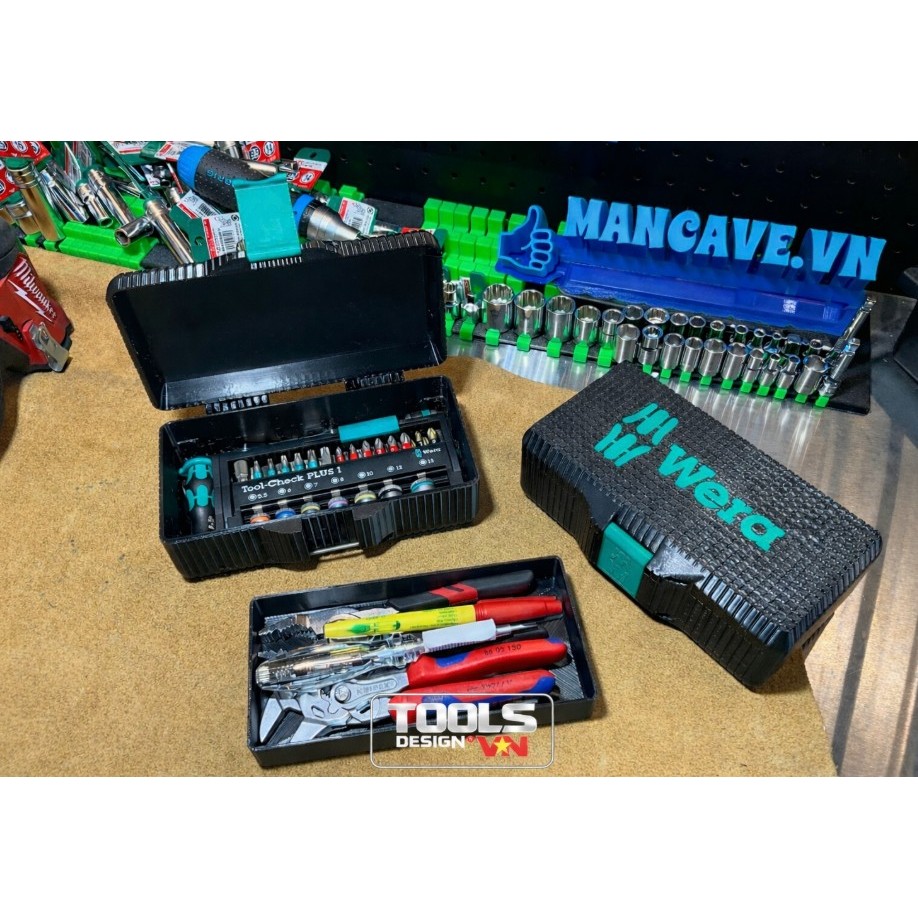 Box Wera Tools Check Plus V2 - การออกแบบเครื่องมือ Vn