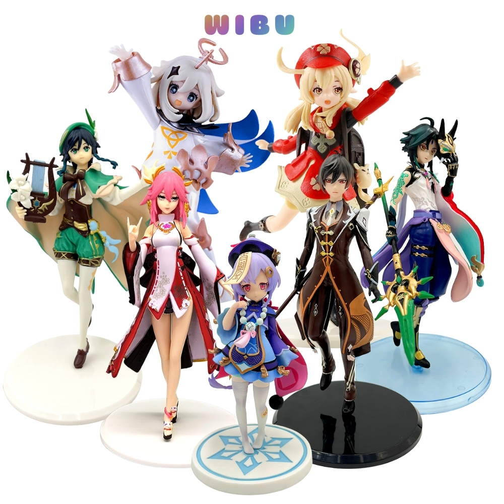 ฟิกเกอร์ Genshin Impact Anime – Klee, Paimon, Qiqi, Venti, Yae Miko, – ฟิกเกอร์ Genshin Impact