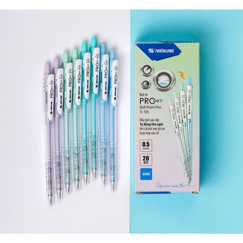 Combo 5 ปากกา TL-105 ( 027 pro ) Thien Long