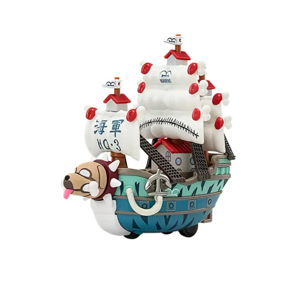 One Piece Model - Navy HQ 3 Pop Mart Figure Pop Mart ของแท้
