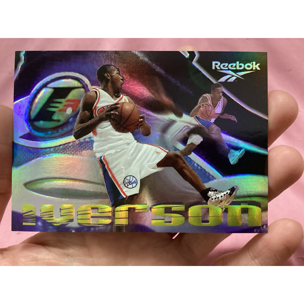 การ์ดผู้เล่นบาสเก็ตบอล Allen Iverson