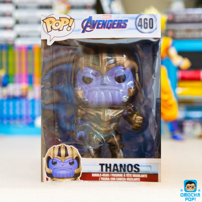 ของแท้ Funko Pop Marvel Avenger Figure : Thanos 460 10 นิ้ว Box 8/10
