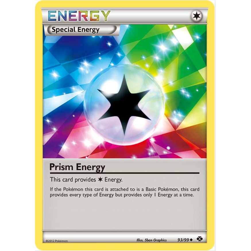 [การ์ดโปเกมอน TCG] Prism Energy - 93/99 - Uncommon