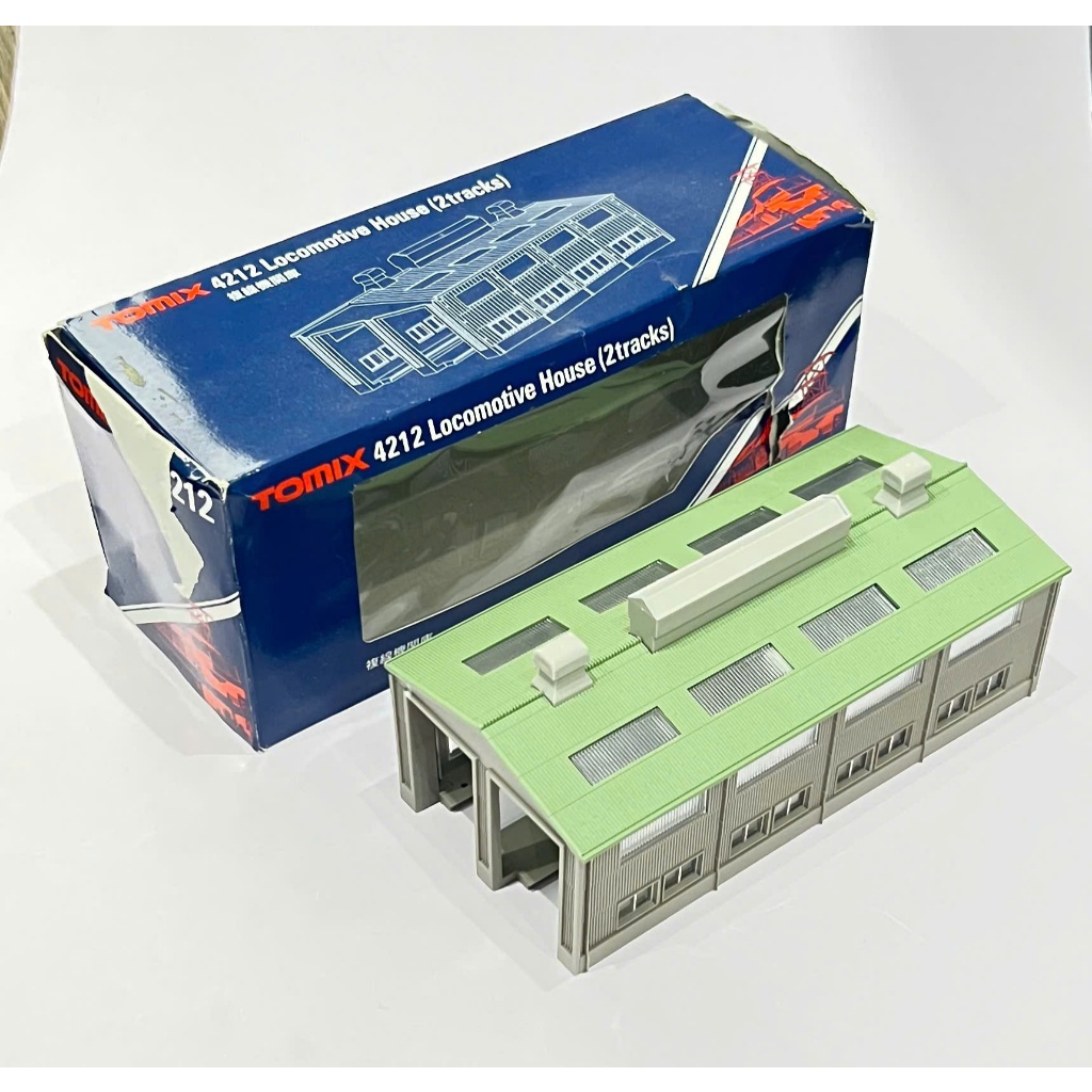 โมเดล Depot สําหรับ Locomotive N scale / Tomix / Locomotive House, Depot - Double Tracks, N scale 1: