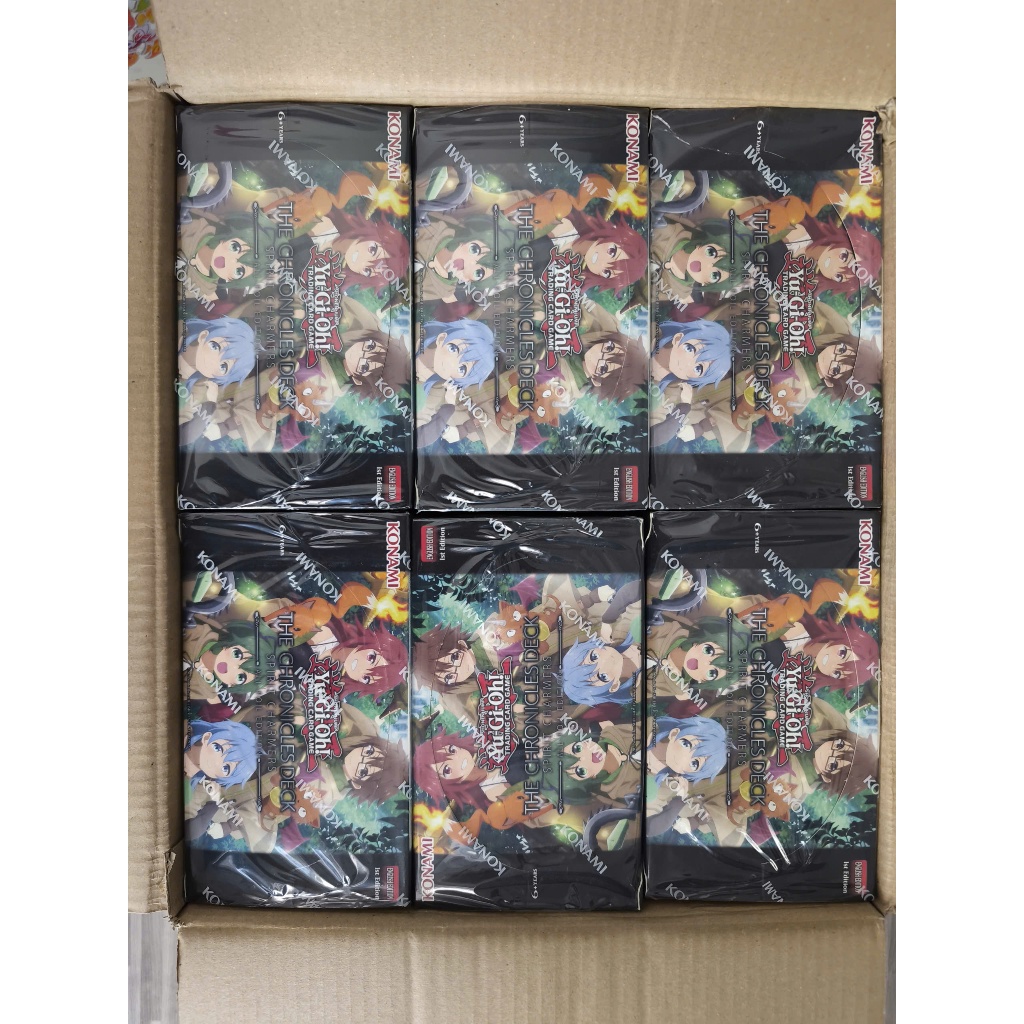 [Yugioh Funny Shop] One (1) THE CHRONICLES DECK: Spirit Charmers (All-Foil Edition) CH02 - พิมพ์ EU