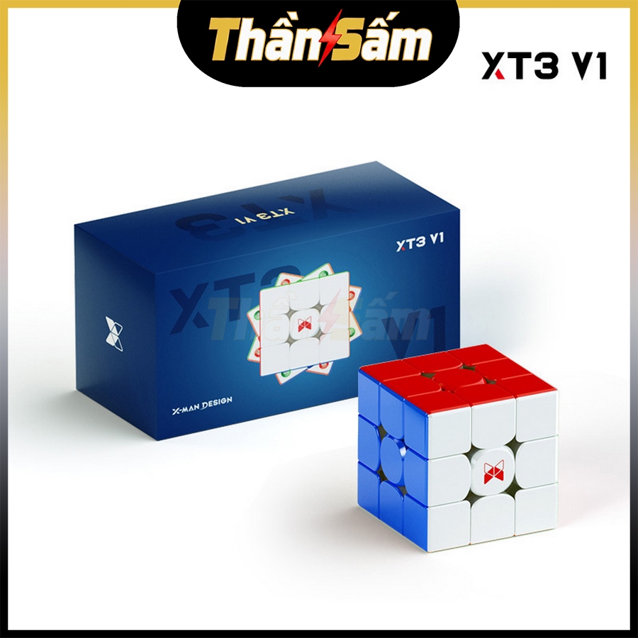 [XT3] Rubiks Cube 3x3 QiYi XT3 V1 M XMD X-Man 2024 Flagship Magnetic Rubiks Cube ของเล่นปัญญาเด็ก