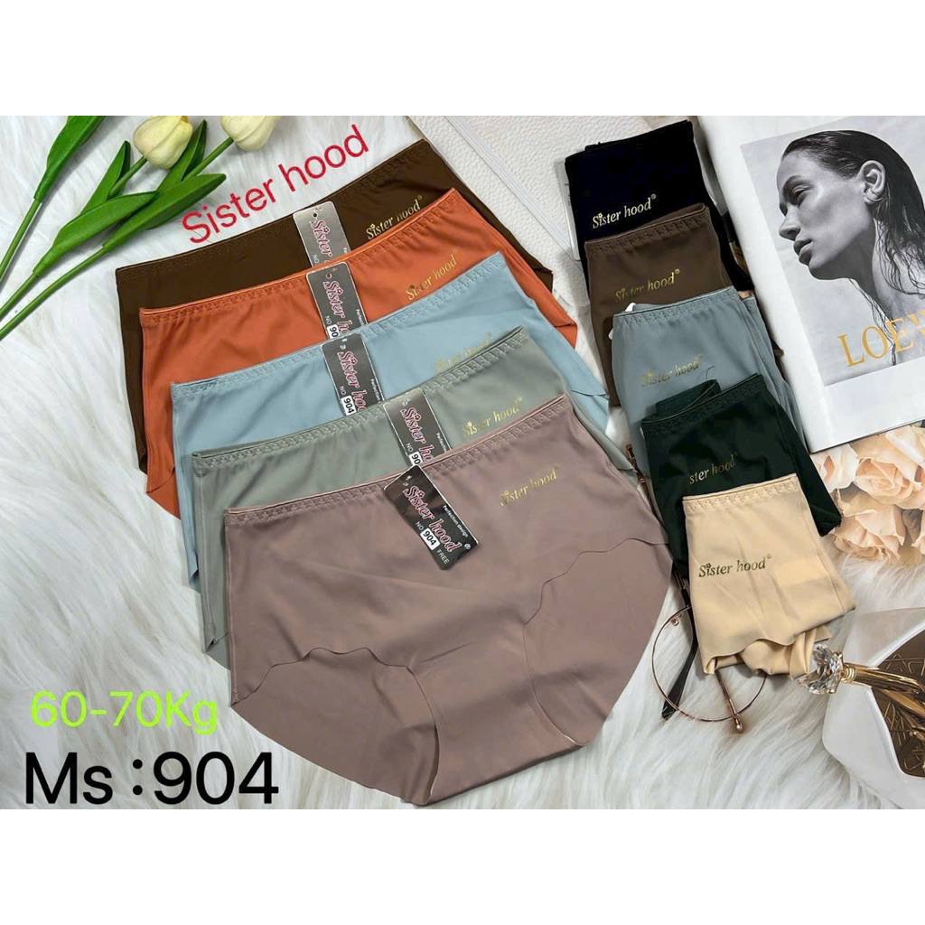 กางเกงชั้นในผู้หญิงไทยเอวสูง Sister Hood -904 ไซส์
