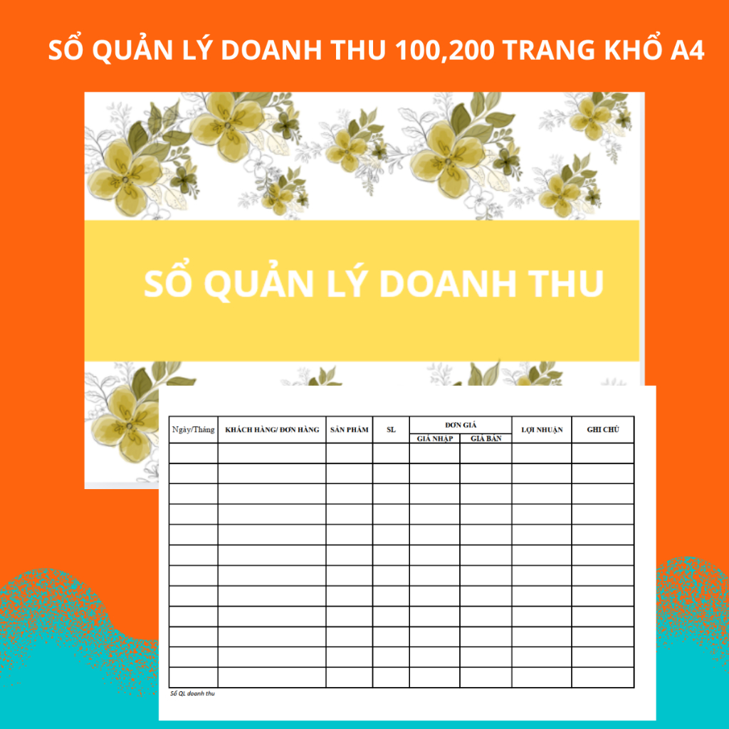 หนังสือประจําเดือน 100 PAGES, 200 PAGES - A4 พิมพ์ 2 ด้าน (4026)