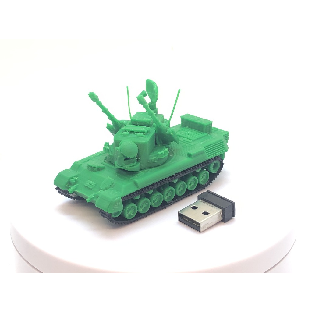 [Tiny Armored] - [1:100 สเกล] - โมเดลรถถัง Gepard 1 War Thunder