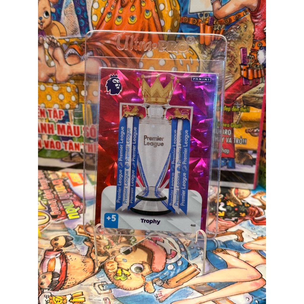 [การ์ดที่หายากมากของฤดูกาล] Panini Adrenalyn Premier League 2024/25 Premier League Champion Cup Card
