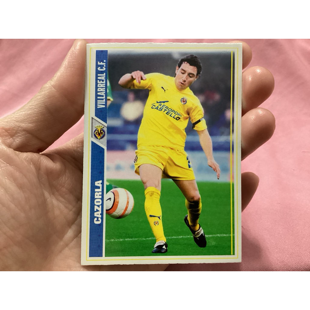 การ์ดนักฟุตบอล Santiago Cazorla Gonzalez