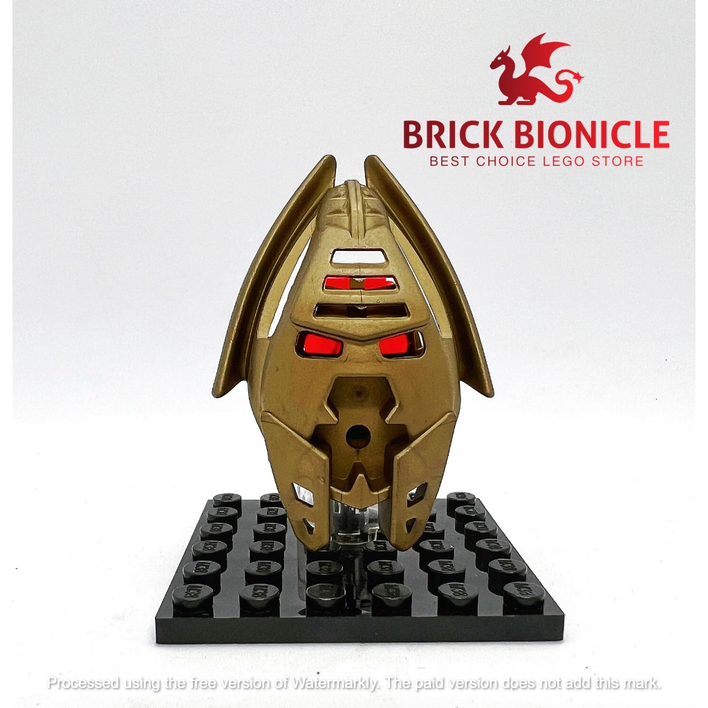 VINTAGE BIONICLE - BIONICLE TOYS - หน้ากาก Bionicle Kraahkan คาง 4 รู