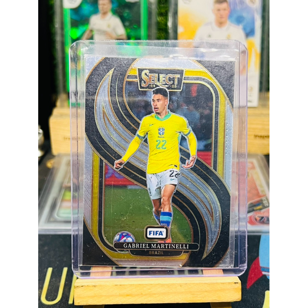 Gabriel Martinelli Brazil Panini Select 2024/25 การ์ดฟุตบอล
