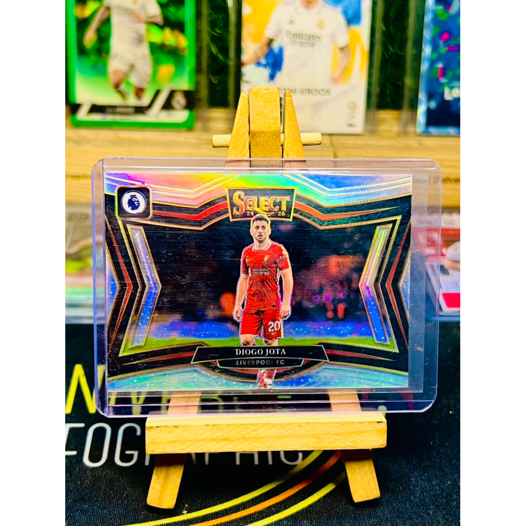 Diogo Jota Liverpool Field Level Silver Panini Select EPL 2024/25 การ์ดฟุตบอล