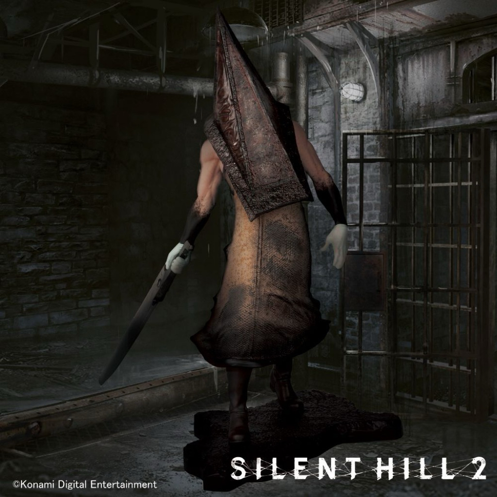 ฟิกเกอร์ Konami Pyramid Head ของแท้ - Silent Hill 2