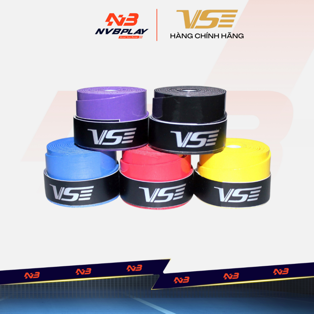 [GENUINE] ด้ามจับไม้แบดมินตัน VS VG002 - ยางนุ่ม ดูดซับเหงื่อมาก