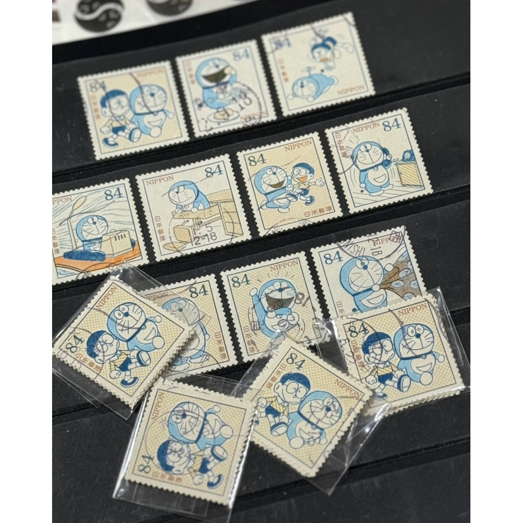 ชุดแสตมป์ไปรษณีย์ญี่ปุ่น 10 ชิ้น - โดเรม่อน | ญี่ปุ่น - Doraemon 84yen 2020 G254 (10) | มือสอง/CTO