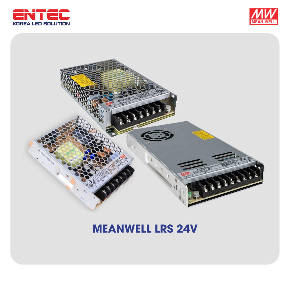 แหล่งจ่ายไฟ 24V, แหล่งจ่ายไฟ Meanwell 24V, LRS-50-24, LRS-100-24, LRS-150-24, LRS-350-24, LRS-600-24