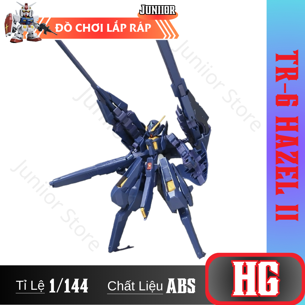 1/144 Scale Assembly Model HG – TR-6 Hazel I – Display Edition – วัสดุพลาสติก ABS