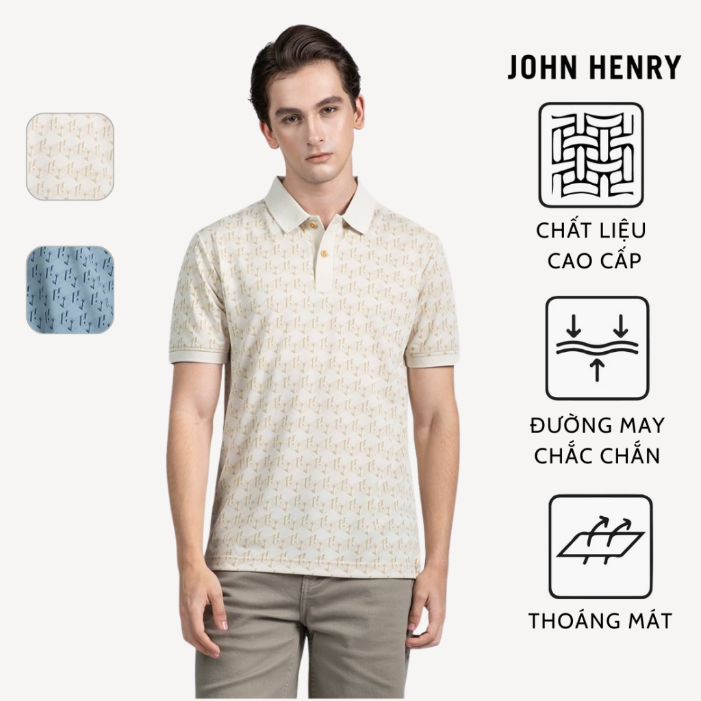 เสื้อโปโลเด็กชาย Slim Fit KS26SS26M-SCHE - JOHN HENRY Shop