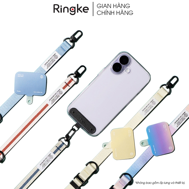 RINGKE Holder Link & Snap Hook Lanyard Strap