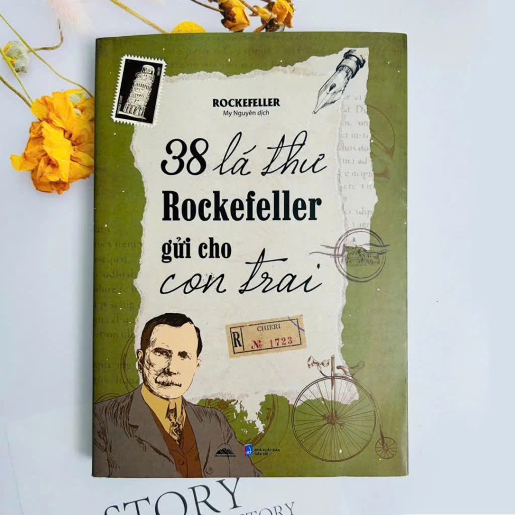 หนังสือ - 38 ตัวอักษร Rockefeller ถึงลูกชายของเขา - Tien Pong