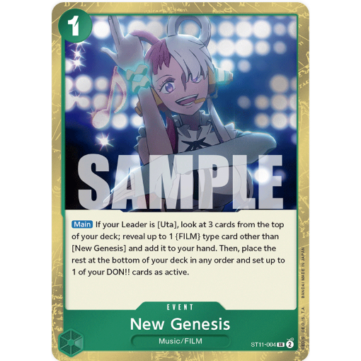 [การ์ดวันพีซ] ST11-004 | เอสอาร์ | EVENT New Genesis (ST11)