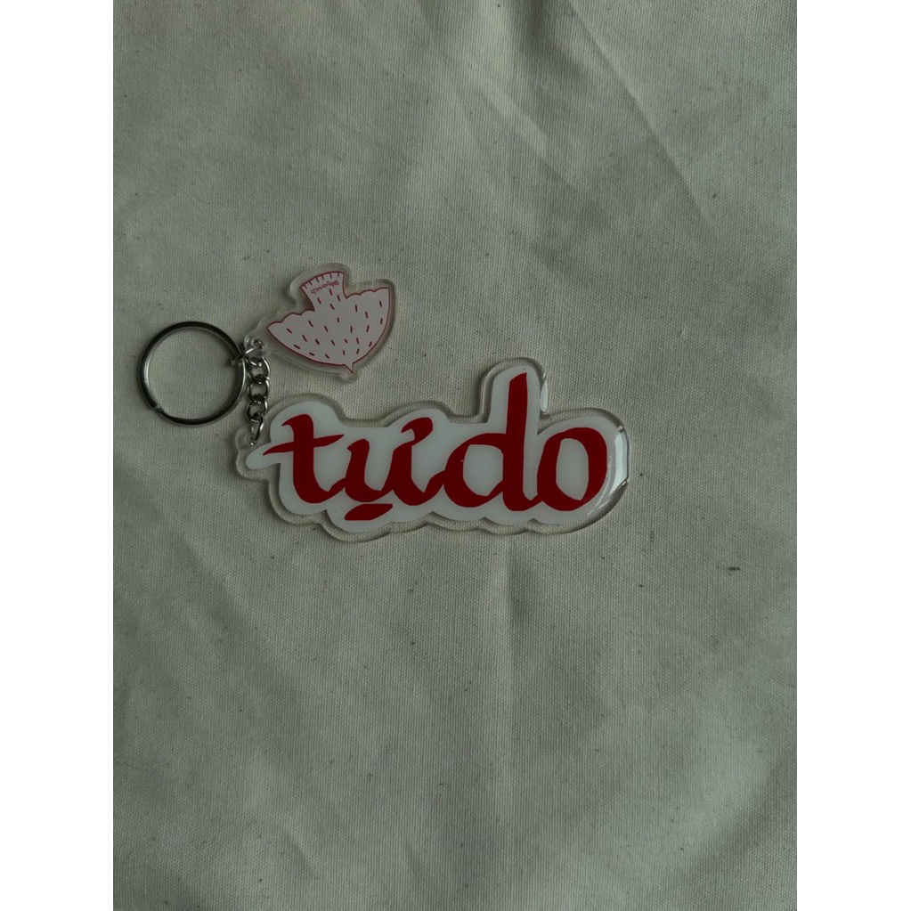 FREEDOM KEYCHAIN - MESSAGE GIFT - NORMAL SHOP