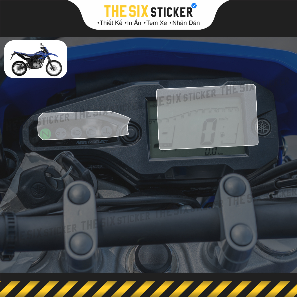 สติ๊กเกอร์ฟิล์ม PPF สําหรับนาฬิกา WR155R YAMAHA WR 155R