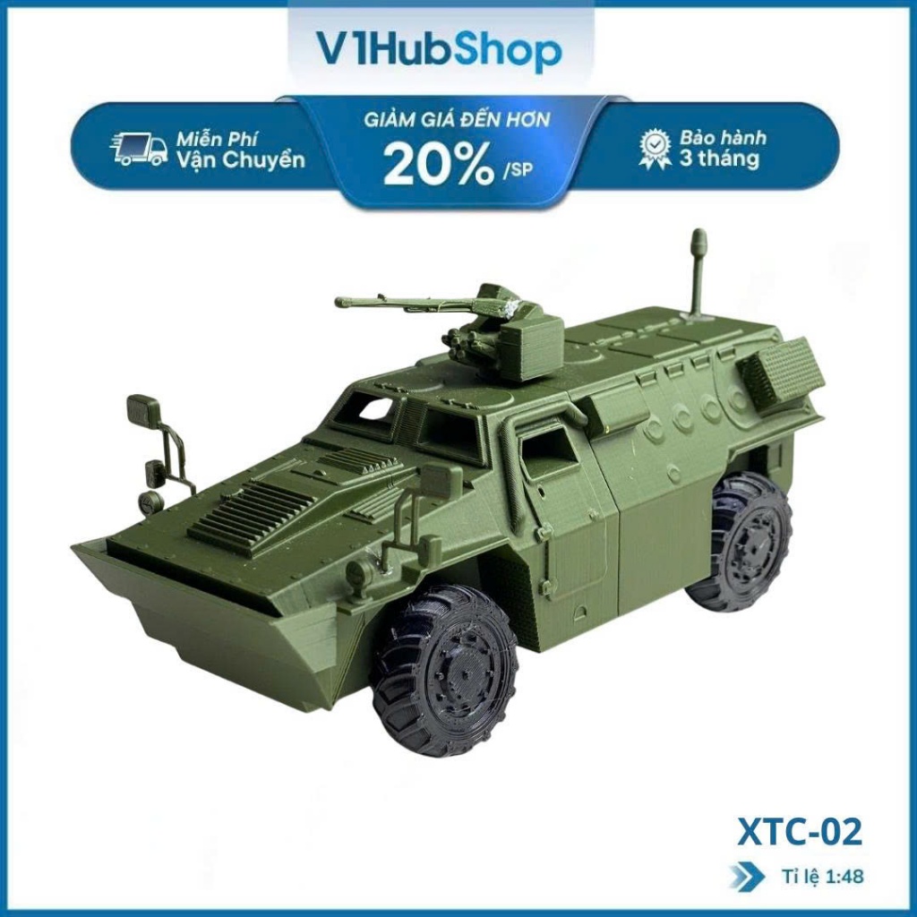 รถหุ้มเกราะ รุ่น XTC-02 – SCALE 1:48 l V1hubShop