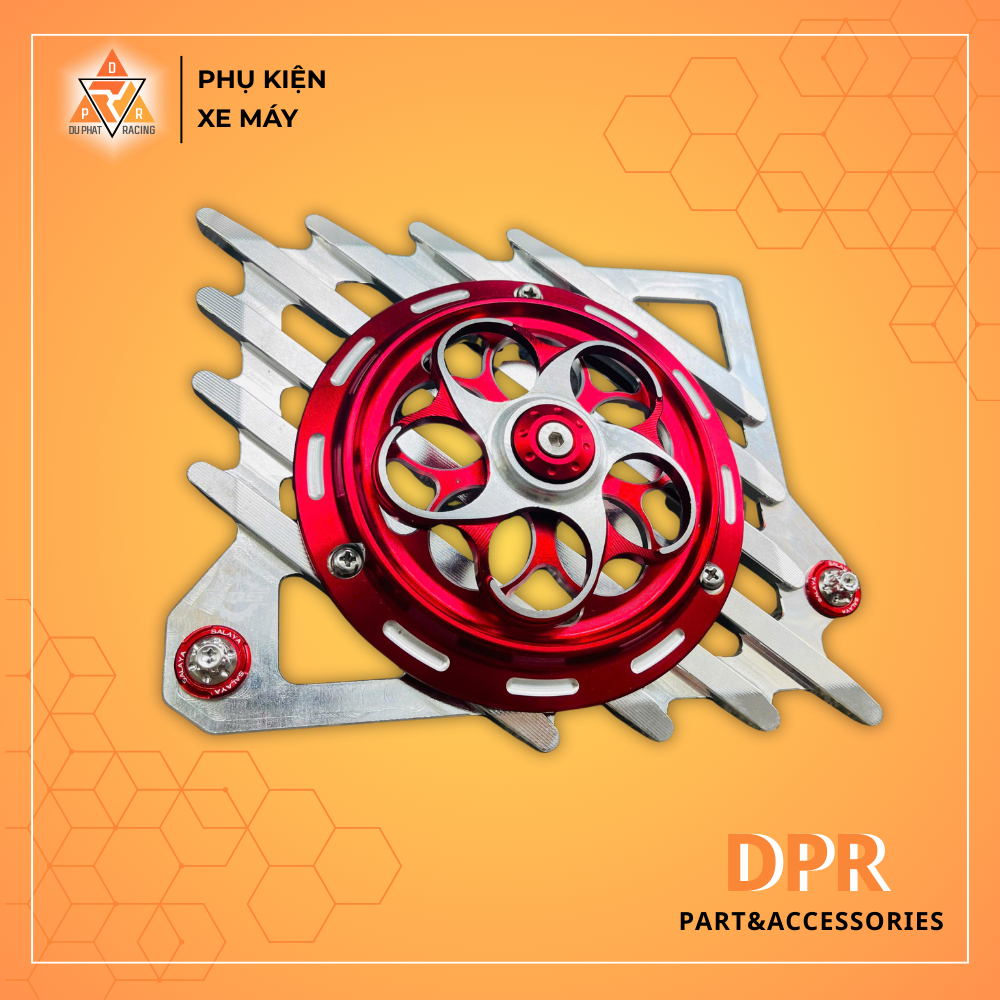 [ NVX ] NVX WATER TANK COVER COMBO & CNC ARM AIR FAN สําหรับ NVX V1, V2, V3 SCOOTERS