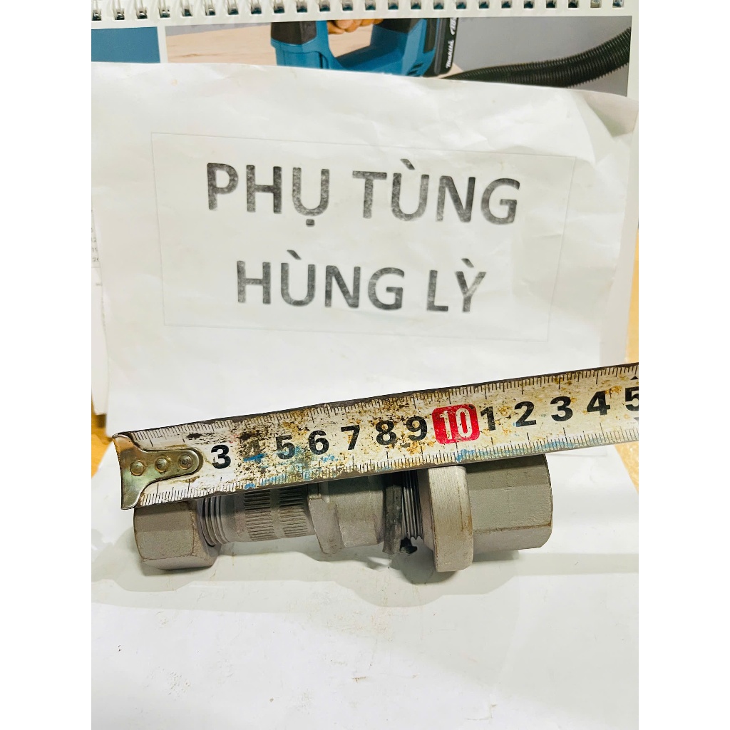 สกรูล็อคหลัง 140 ชิ้น 38 ด้าน L HM6T=TH6T ความจุโหลดดี ไม่มีเกลียว - เครื่องจักรการเกษตรฮังลี่
