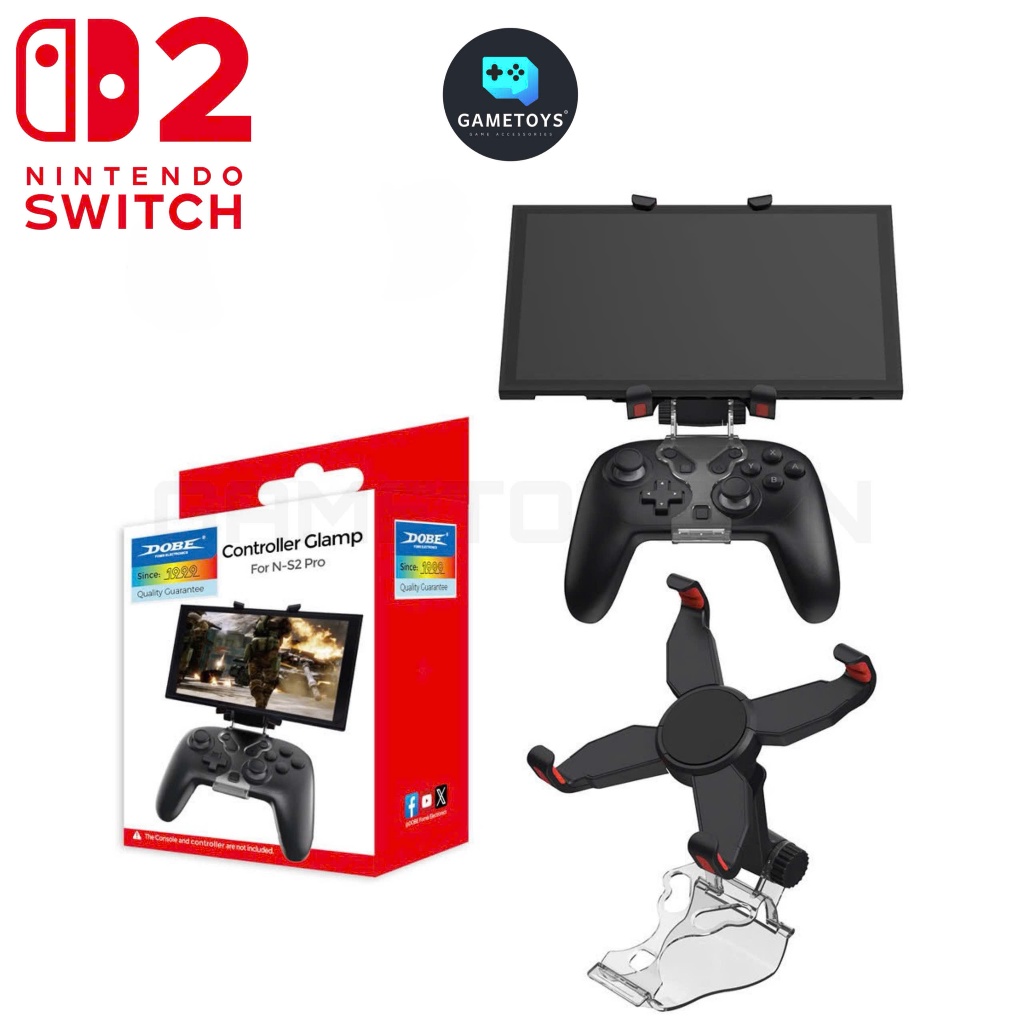 ขายึดตัวถัง Nintendo Switch 2 - Switch 2025 หมุนได้ 360 (DOBE) สําหรับ Pro Controller 2