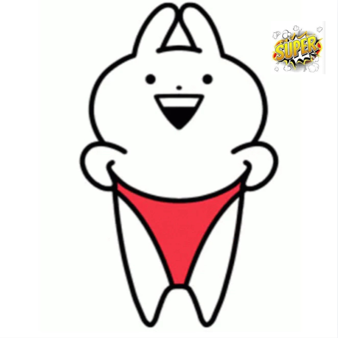 พวงกุญแจกระต่าย Muddy Tuzki