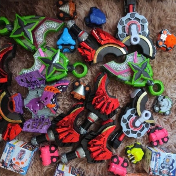 Geats Buckle Small Boost Magnum Ninja ID Core - Kamen Rider Geat Nago Buffa Fox Mask Knight