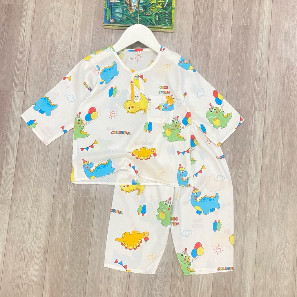 9-46kg BOYS ชุดผ้าลินิน/ห่วงพร้อมกางเกงขายาวและกางเกงขายาว