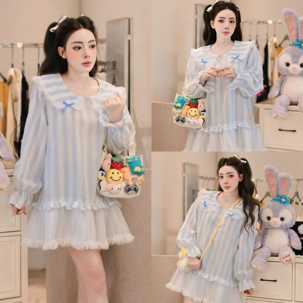 ชุดเดรส HUI HUI Newtag สุดสวย