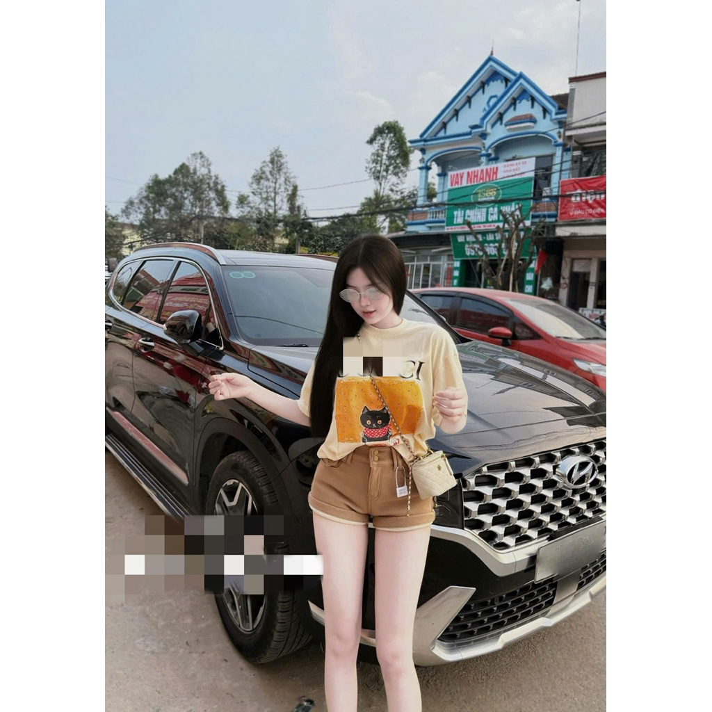 ก., T-ShirtC Cat Beige Hot Hit Medium Form QCL1 Full Tag Mac