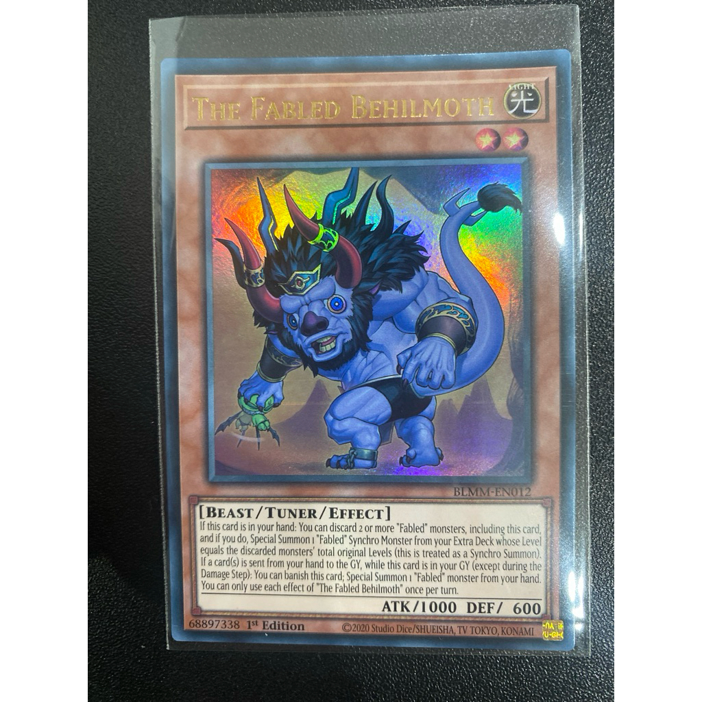 The Fabled Behilmoth - Ultra TCG UK - BLMM-EN012