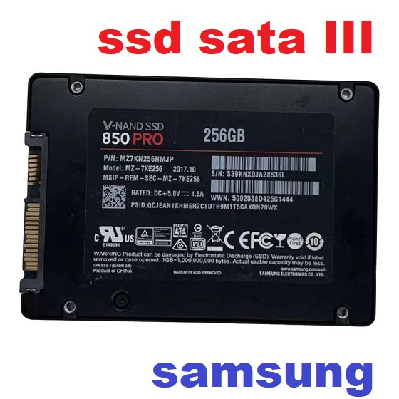 SSD SATA 3 256gb / 240gb / 250gb / 500gb .. samsung evo / PRO. สําหรับแล็ปท็อป.... พีซี....เดสก์ท็อป
