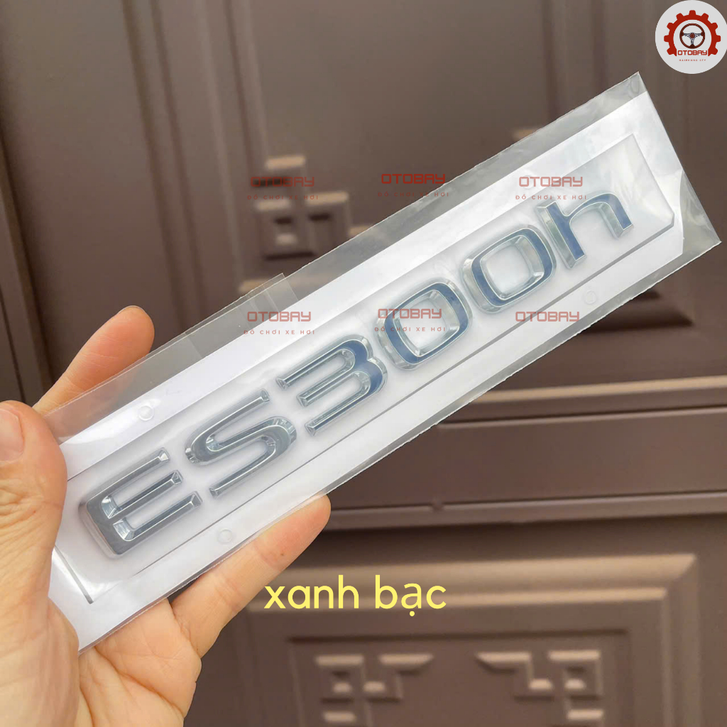 เหมาะสําหรับ lexus ES300h ตัวอักษรโลโก้ ES300h โลหะคุณภาพสูง <otobay>