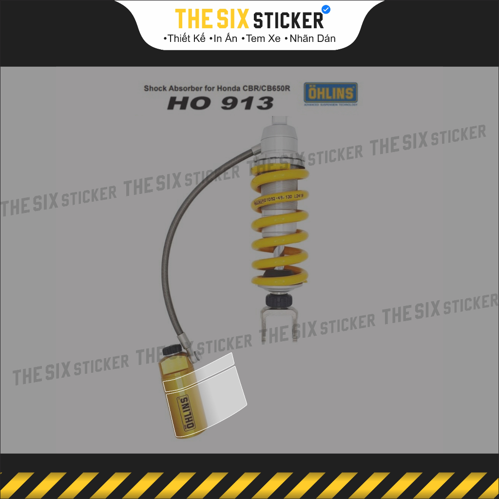 OHLINS HO 913 PPF สติ๊กเกอร์ฟิล์ม