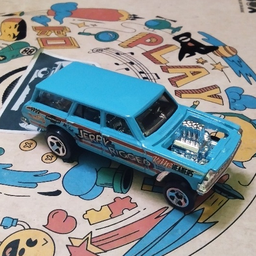 Hot Wheels 64 CHEVY NOVA GASSER รถโมเดล
