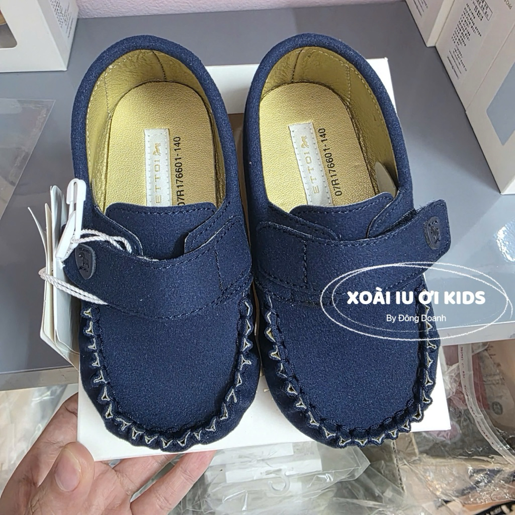 [GENUINE] ETTOI NAVY BLUE PRINCESS SHOES - MANGO IU OI KIDS