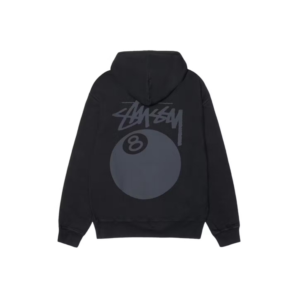 เสื้อฮู้ดผ้าฟลีซ Stussy 8 ball