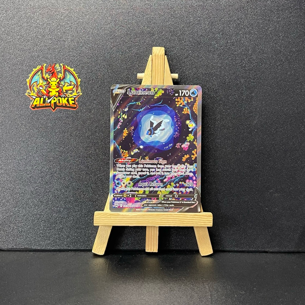 [ AllPoke ] การ์ดโปเกมอน TCG,Lumineon V GG39/GG70 -M-NM