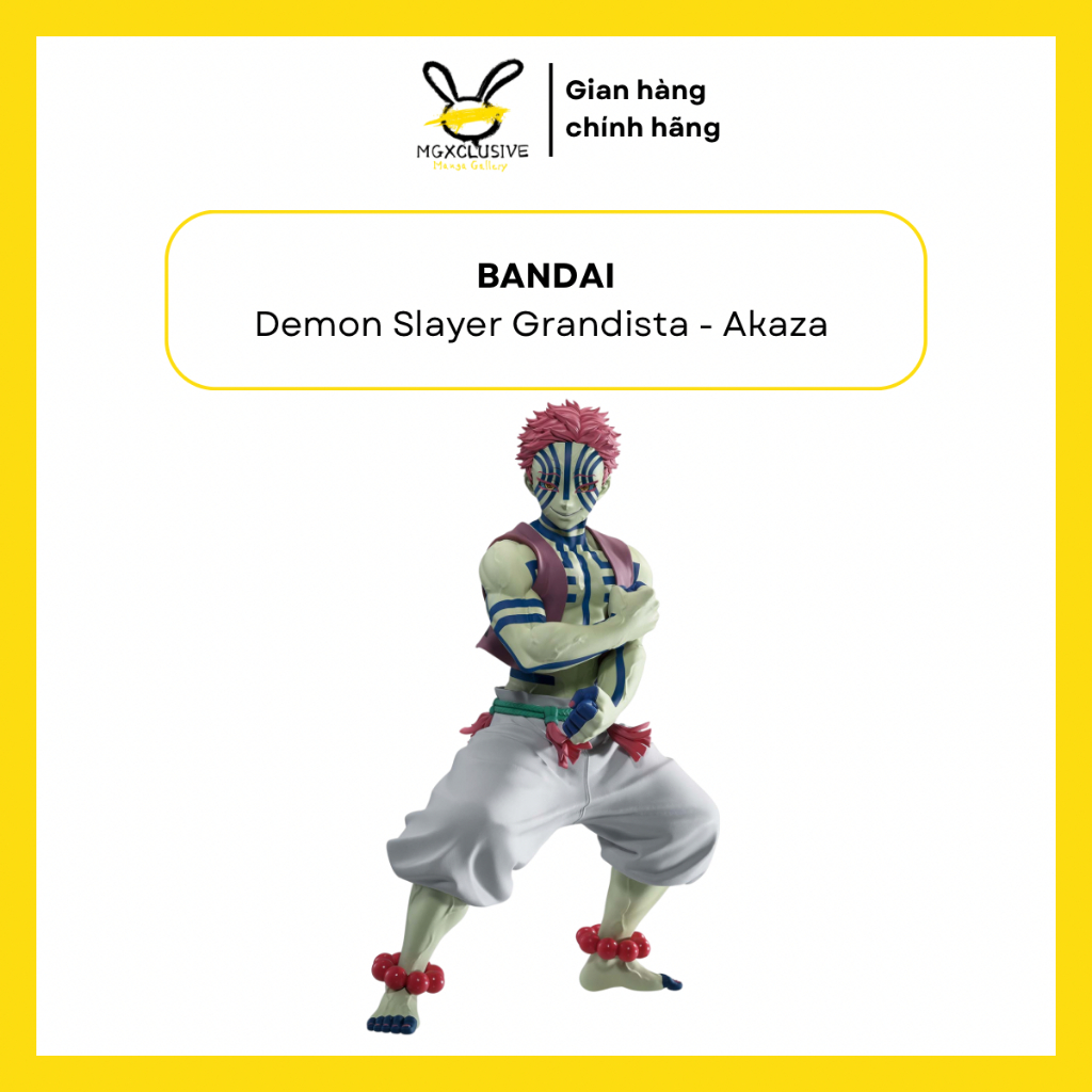 โมเดล Bandai Grandista ของแท้ - Demon Slayer Grandista - Akaza