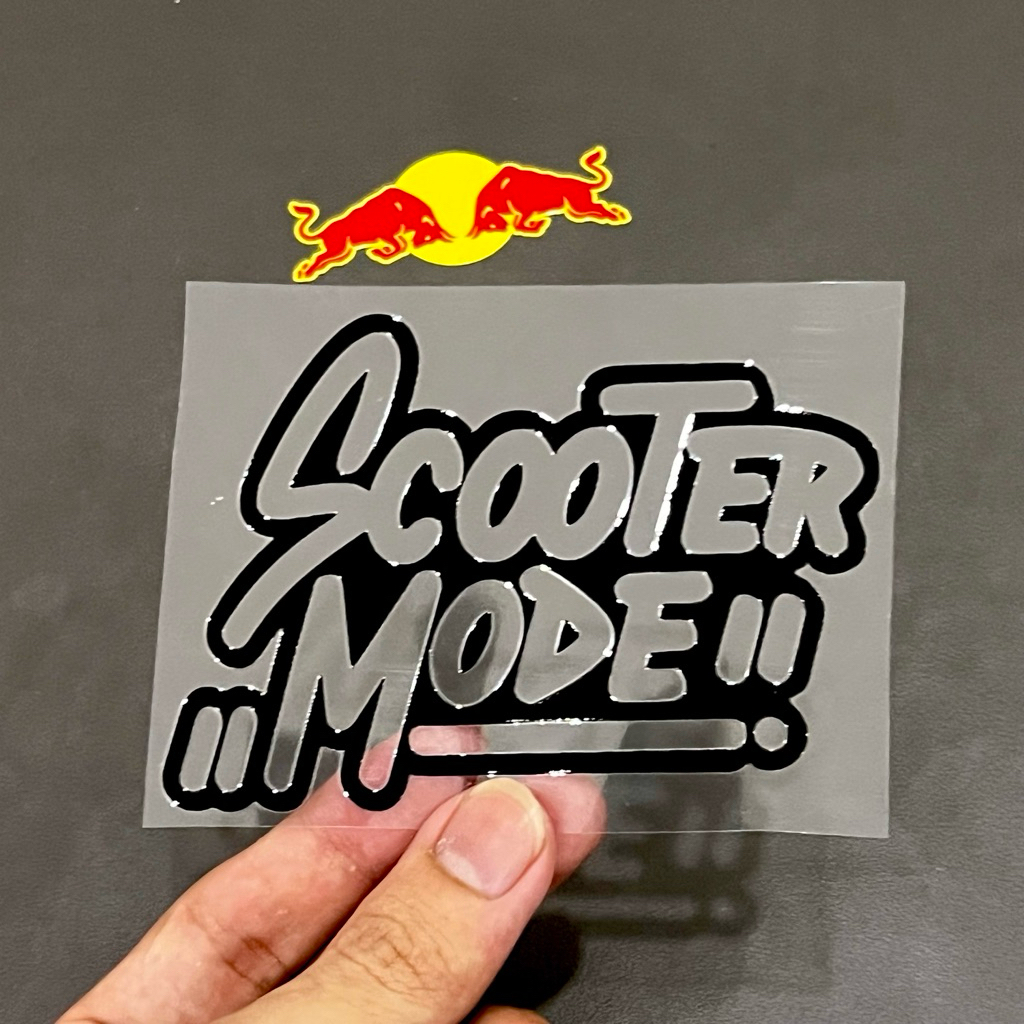 สติ๊กเกอร์ SALE สติ๊กเกอร์ตกแต่งมอเตอร์ไซค์ & วัสดุ UV DTF - กันน้ํา [CYB]