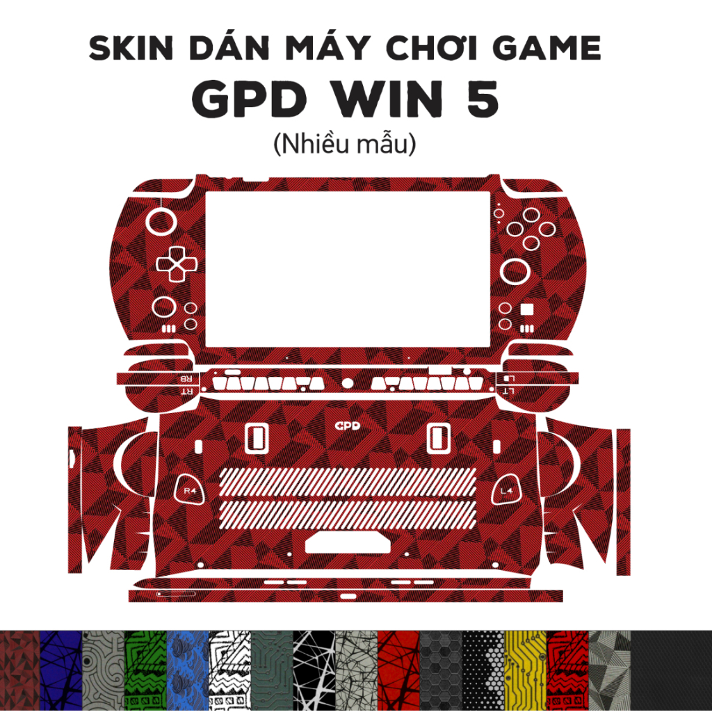GPD Win 5 สติ๊กเกอร์ Skin (หลายรุ่น) | สติ๊กเกอร์ฟิล์ม 3M สําหรับคอนโซลเกม PC แบบมือถือ