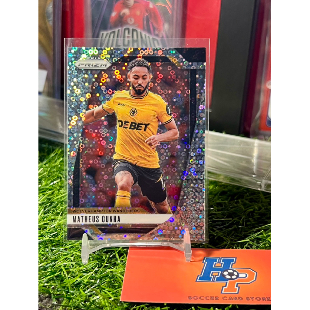 Matheus Cunha Breakaway Panini Prizm EPL 2024/25 การ์ดฟุตบอล